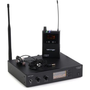 UL 1000G2 Sistema de Monitoreo Intraauditivo Inalámbrico UHF de Alto Rendimiento Behringer.