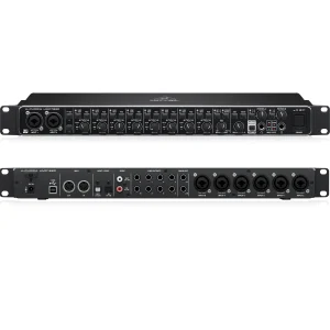UMC1820 Interfaz de Audio USB - 8 IN (Midas) - 10 OUT TRS -Behringer.