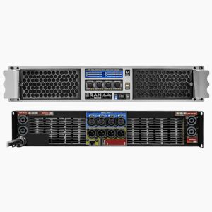V 12044 Amplificador de Audio 4 Canales Tipo Touring 11800W Doble fuente de Alimentacion LCD Control RAM Audio