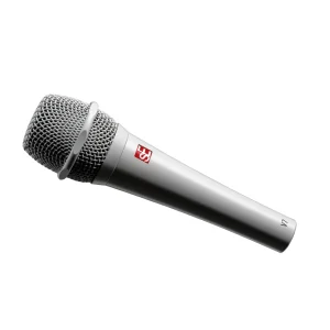 V7 WHITE Micrófono Dinámico Super Cardioide XLR - Color Blanco - SE ELECTRONICS.