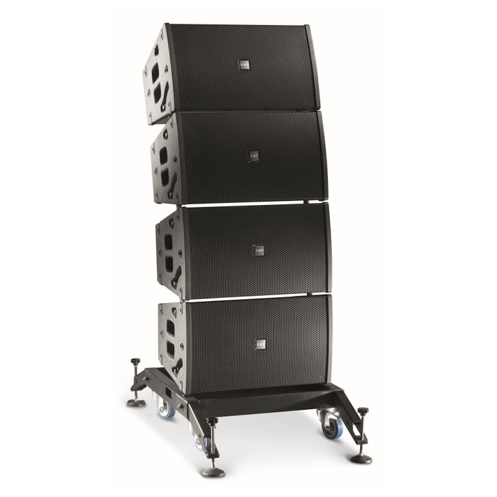 VHA 406A Cabina line array amplificada de 2 vías vertical - horizontal. 600W + 300W. 4 X 6.5" + 1 X 1.4". SPL 128/133 dB. 90° X 20°. DSP. FBT - Imagen 6