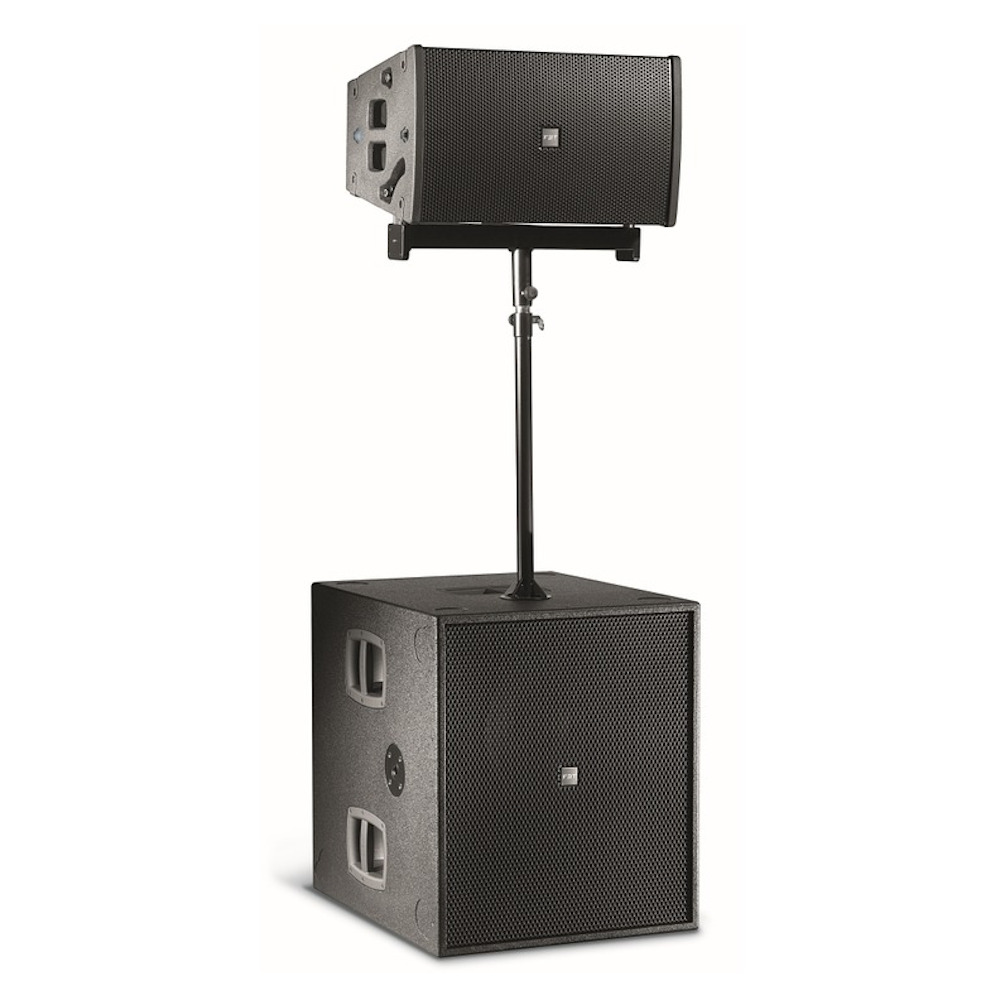 VHA 406A Cabina line array amplificada de 2 vías vertical - horizontal. 600W + 300W. 4 X 6.5" + 1 X 1.4". SPL 128/133 dB. 90° X 20°. DSP. FBT - Imagen 5