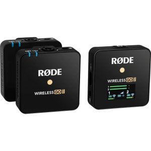 WIRELESS GO II DUAL Sistema de Micrófono Inalámbrico Digital 2.4 G RODE.