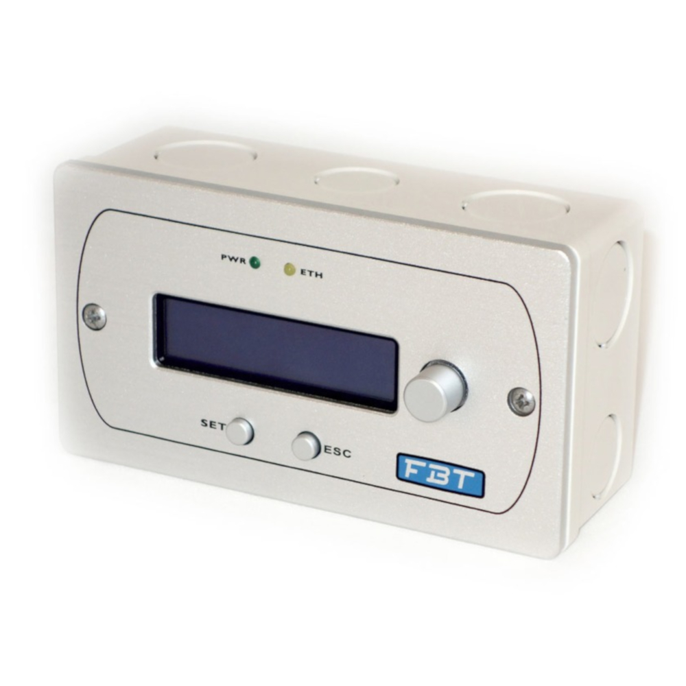 WP 8008 Panel de control de pared para matriz DMM 8008 FBT