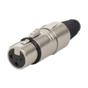 XLR3FVPRO Jack XLR Niquelado Proel