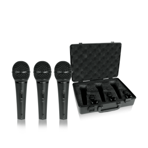 XM1800S Kit de 3 Microfonos Dinámicos Behringer