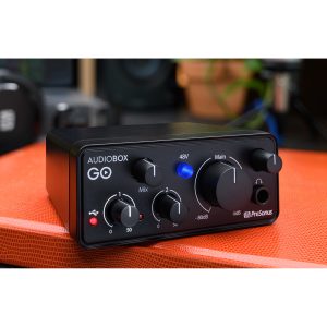 AUDIOBOX GO USB INTERFACE Interfaz de Audio USB-C 2X2, 24 bits / 96 kHz PRESONUS.