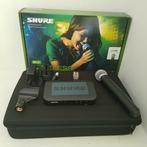 BLX24/SM58 Micrófono Inalámbrico de Mano con Capsula SM58 Shure.