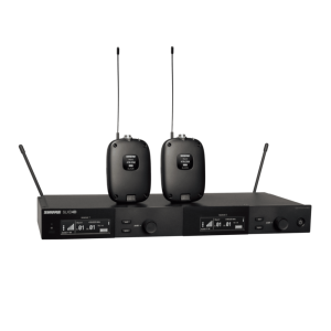 SLXD14D Sistema inalámbrico dual con dos transmisores SLXD1 Bodypack Shure