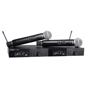SLXD24D/B58 Micrófono inalambrico doble Beta58A Shure