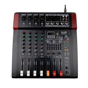 PM40S-ll Mixer Análogo 4 canales combo XLR/Plug - ProDj.