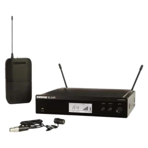 BLX14R/W85 Micrófono Inalámbrico de Solapa WL185 - Para Rack - Shure.