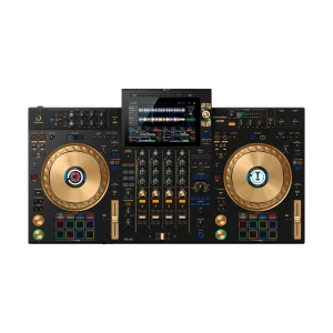 XDJ-AZ-N Sistema Dj Todo en Uno 4 Canales - Color Dorado - AlphaTheta.
