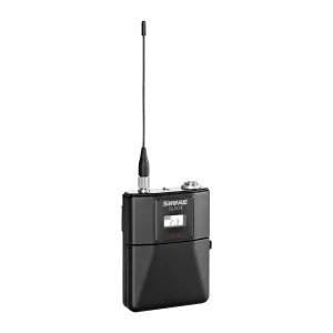 QLXD1 Transmisor de cuerpo (Bodypack) inalámbrico- 120dB - 20Hz a 20kHz - Shure.